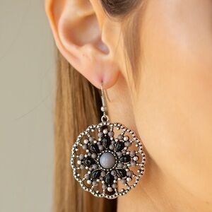 Mardi Gras Garden Earrings